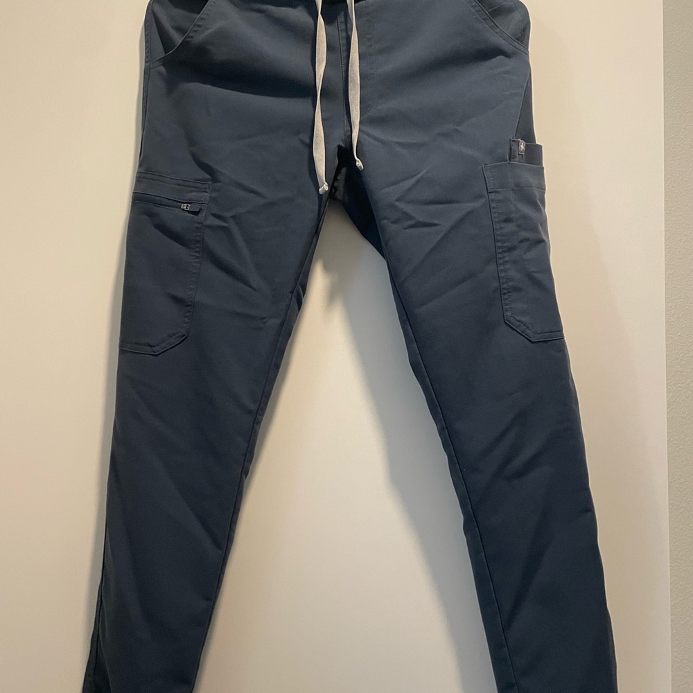 Figs Dark Harbor Yola Skinny Scrub Pants